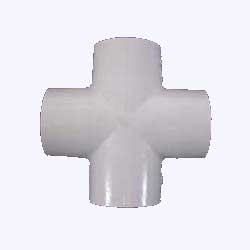 25mm PVC Cross - Click Image to Close